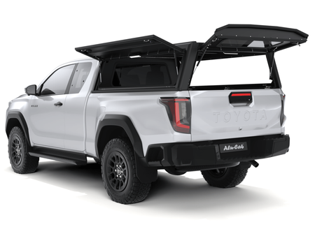 Hardtop Alu-Cab Explorer – Toyota Hilux Travo 2026+ Extra Cab, blacha gładka