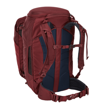Damski plecak trekkingowy Thule Landmark 60 l – bordowy Dark Bordeaux