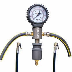 INDEFLATE Two Hose Unit z analogowym manometrem