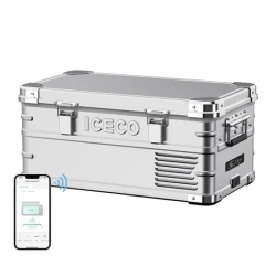 Lodówka kompresorowa ICECO APL20 20 l 12/24 V – srebrna