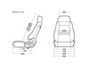 Recaro - Fotel Specialist - S - Artista black / Artificial leather black