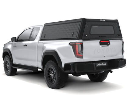 Hardtop Alu-Cab Explorer – Toyota Hilux Travo 2026+ Extra Cab, blacha ryflowana