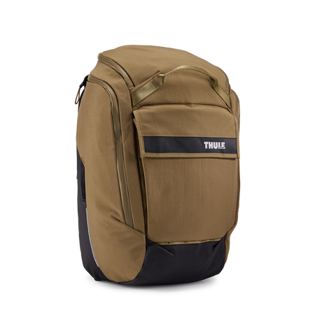 Hybrydowa sakwa rowerowa i plecak Thule Paramount 26 l – brązowa nutria