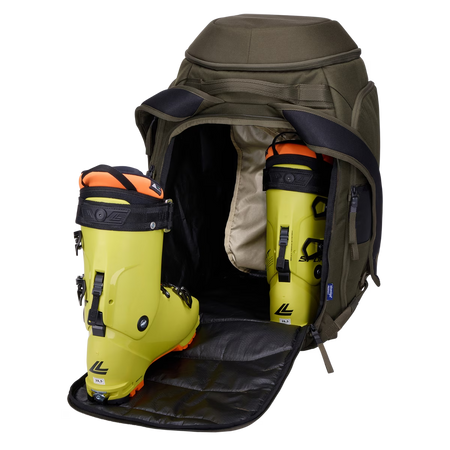 Plecak na buty narciarskie i snowboardowe Thule RoundTrip Boot Backpack 60 l – deep khaki