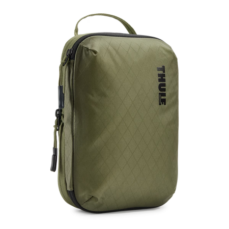 Półprzezroczysty pokrowiec Thule Compression Packing Cube – miękka zieleń, mały