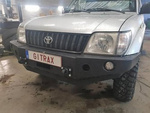 FABRYKA 4x4 zderzak przód bez bullbara do wersji z plastikowymi poszerzeniami nadkoli Toyota Land Cruiser J95 96-99