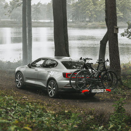 Składany bagażnik rowerowy na hak Thule Epos – 3 rowery