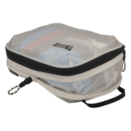 Półprzezroczysty pokrowiec Thule Compression Packing Cube - biały, mały