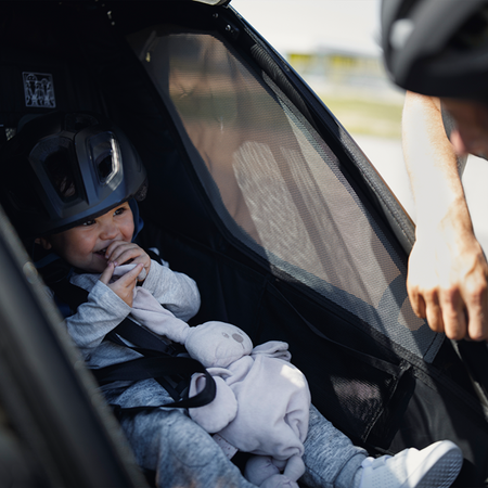 Przyczepa rowerowa multisport / wózek dziecięcy do roweru Thule Chariot Sport Double – dwuosobowy
