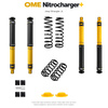 Zestaw zawieszenia OME Nitrocharger+ – Jeep Wrangler JL 4-drzwiowy 3.6 V6, 50 mm, pod sam zderzak, stałe 150 kg z tyłu, mocniejsze tłumienie przodu, mocniejsze tłumienie tyłu