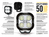 Lampa robocza LED Lazer Utility-50 (z funkcją lampy ostrzegawczej i czerwonego światła tylnego)