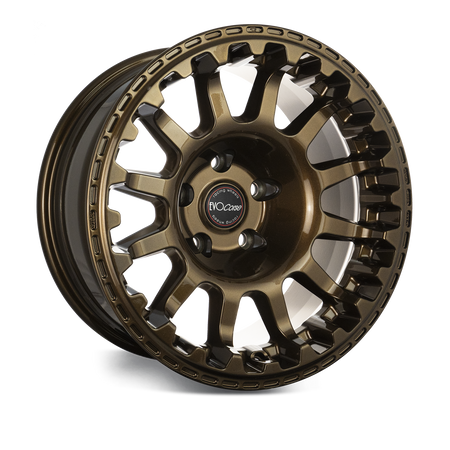 Felga aluminiowa Evo Corse Atlas NK 8x17" do off-roadu i rajdów terenowych - brązowa z połyskiem - Toyota