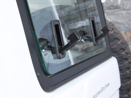 Lewe szklane okno Front Runner Gullwing do Toyoty Land Cruiser 76