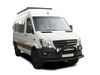 Bagażnik Front Runner Slimline II Tall do Volkswagen Crafter z szynami OEM