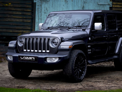 Zestaw montażowy Lazer Lamps na maskę do Linear-24 — Jeep Wrangler JL (2017+)