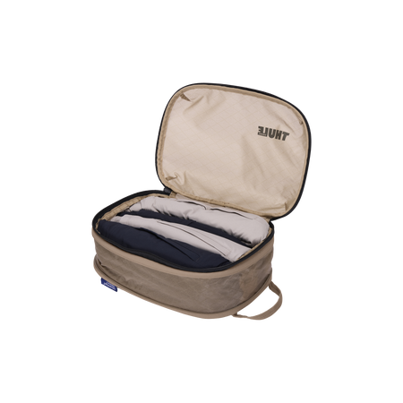 Organizer kompresyjny Thule Compression Packing Cube S – kolor beżowy Gentle Beige