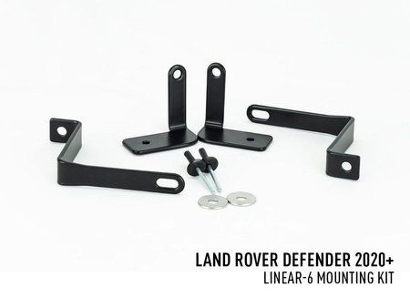 Zestaw montażowy Lazer Lamps do 2 × Linear-6 — Land Rover Defender (2020+)