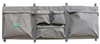 Organizer na oparcie siedzenia Camp Cover Seat Storage — Double — kolor khaki