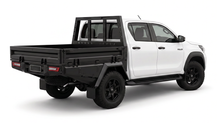 AluBlack Platforma ładunkowa z opuszczanymi burtami do Ford Ranger 2023+ z podwójną kabiną