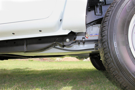 Zbiornik paliwa Long Ranger 128L Isuzu D-Max Mazda BT-50 (2020- ) Diesel – stalowy zamiennik głównego zbiornika – TR88S