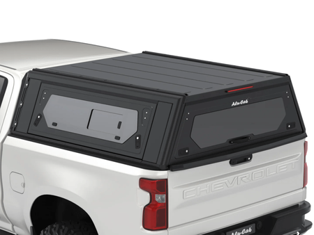 Hardtop Alu-Cab Contour – Chevrolet Silverado / GMC Sierra 1500 2019+ Short Bed, z oknami bocznymi