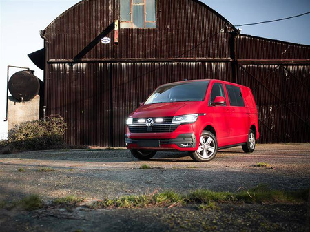 Zestaw lamp LED do grilla Lazer Lamps 2 × ST4 Evolution — Volkswagen T6.1 (2019+)