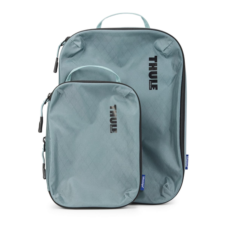 Pokrowce kompresyjne Thule Compression Cube Set – mały / średni szary staw