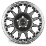 Felga EVO Corse Atlas BL 8x17″ – Jeep Wrangler JK – antracytowy, ET -40