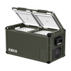 Lodówka kompresorowa ICECO VL75PROD 75 l 12/24 V Dual Zone – oliwkowa