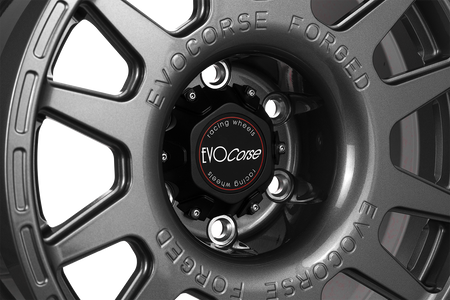 Felga aluminiowa Evo Corse DakarForged 8.5x17" do off-roadu i rajdów terenowych - czarna matowa - Toyota