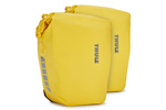 Sakwy rowerowe Thule Shield 2 × 25 l – żółte