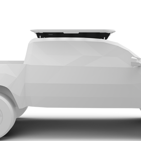 Mocowania szynowe Thule Caprock Rail Mount – Toyota Tacoma Crew Cab Pickup, 2005-2023