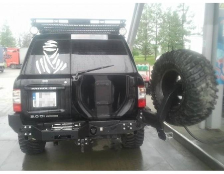 Zderzak tylny pod wyciągarkę Fabryka4X4 – Nissan Patrol Y61 / GU4