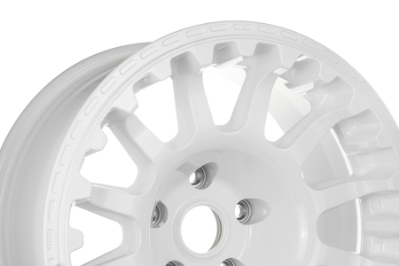 Felga aluminiowa Evo Corse Atlas NK 8x17" do off-roadu i rajdów terenowych - biała - Toyota