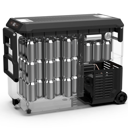 Lodówka kompresorowa ICECO JP50PROS 50 l 12/24 V – czarna