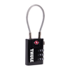 Kłódka linkowa do bagażu Thule TSA Cable Lock – kolor czarny