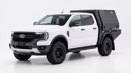 AluBlack Platforma ładunkowa z zabudową 3/4 do Ford Ranger 2023+ z podwójną kabiną