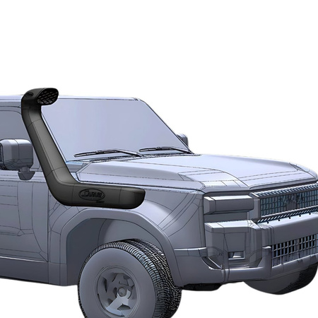 Snorkel Safari Armax do Toyota Land Cruiser Prado 250 (2024- ) 2.8L Diesel – SS191HP