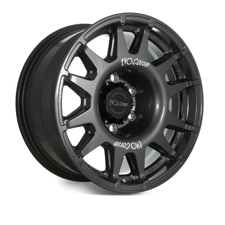 Felga aluminiowa Evo Corse DakarSuperZero 8.5x17" do off-roadu i rajdów terenowych - antracytowa - Toyota