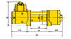 Wyciągarka T-MAX ATW PRO 4500 12 V – lina syntetyczna, 2041 kg