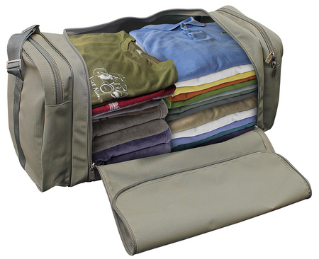 Torba podróżna Camp Cover Clothing Deluxe 60 l — kolor khaki