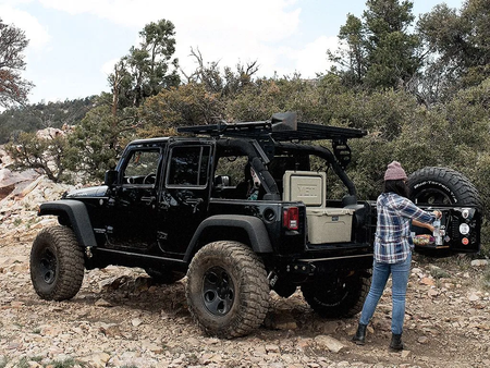 Bagażnik dachowy Extreme Slimline II 1/2 Front Runner Jeep Wrangler JK 4d (2007–2018)
