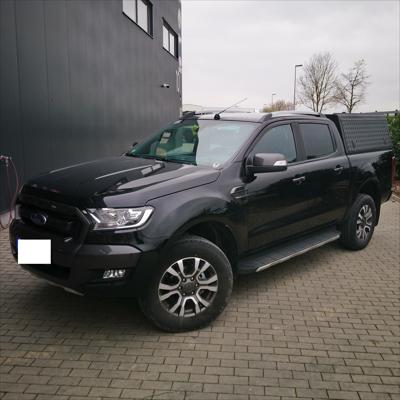 Hardtop Alu-Cab Explorer – Ford Ranger T6 2012–2022 Double Cab, blacha ryflowana
