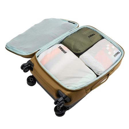Półprzezroczysty pokrowiec Thule Compression Packing Cube – miękka zieleń, mały