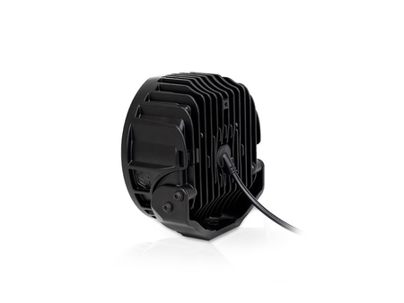Okrągła lampa LED Lazer Lamps Sentinel 7″ Elite — czarna, ze światłem pozycyjnym
