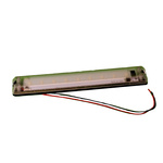 Biała lampa LED do zabudowy i namiotu Alu-Cab