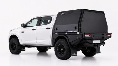 AluBlack Platforma ładunkowa z zabudową 3/4 do Isuzu D-Max 2023+ z podwójną kabiną