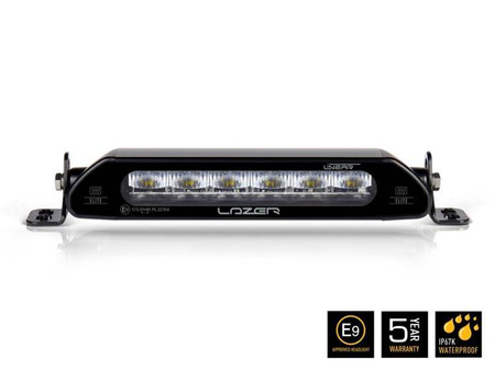 Zestaw lamp LED do grilla Lazer Lamps 2 × Linear-6 Elite — Volkswagen Caddy (2015–2019)