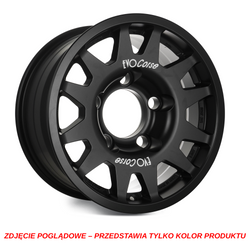 Felga aluminiowa Evo Corse DakarForged 8.5x17" do off-roadu i rajdów terenowych - czarna matowa - Toyota