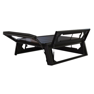 Zabudowa Alu-Cab Hardtop Canopy "Contour" Toyota Tundra 5.5" 2022+ Double Cab Short Bed z oknami bocznymi
